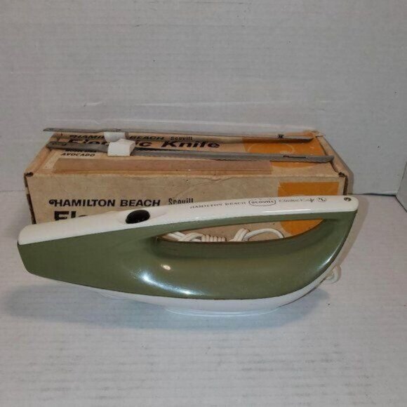 Vintage Hamilton Beach Electric Knife Avocado Model 275a Meat Bread - Picture 12 of 16
